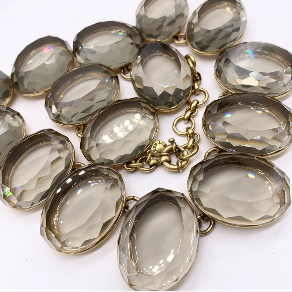 J. Crew Bold Smoky Jeweled Necklace - Picture 2 of 5